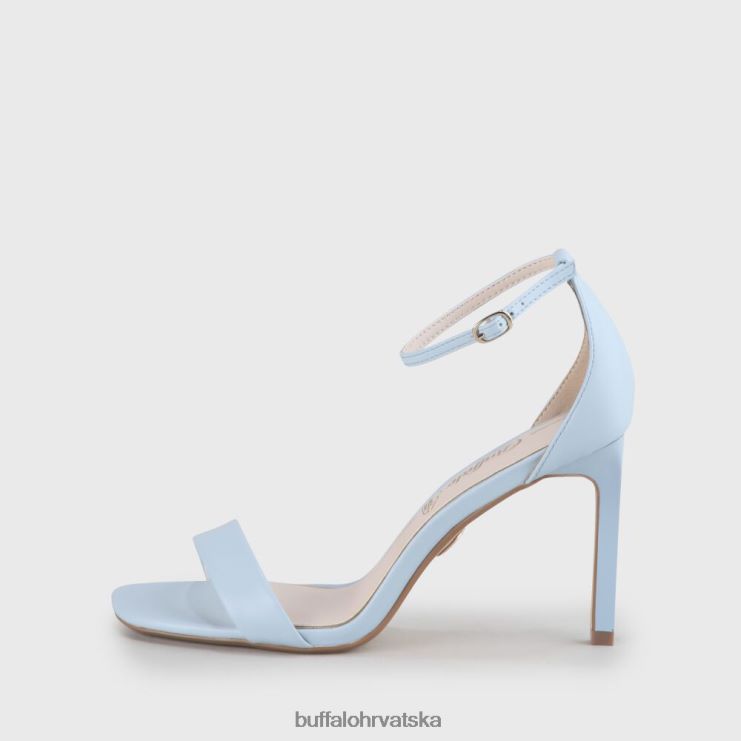 svijetlo plava Buffalo rosabella veganske sandale na petu |sandale TDD6T906